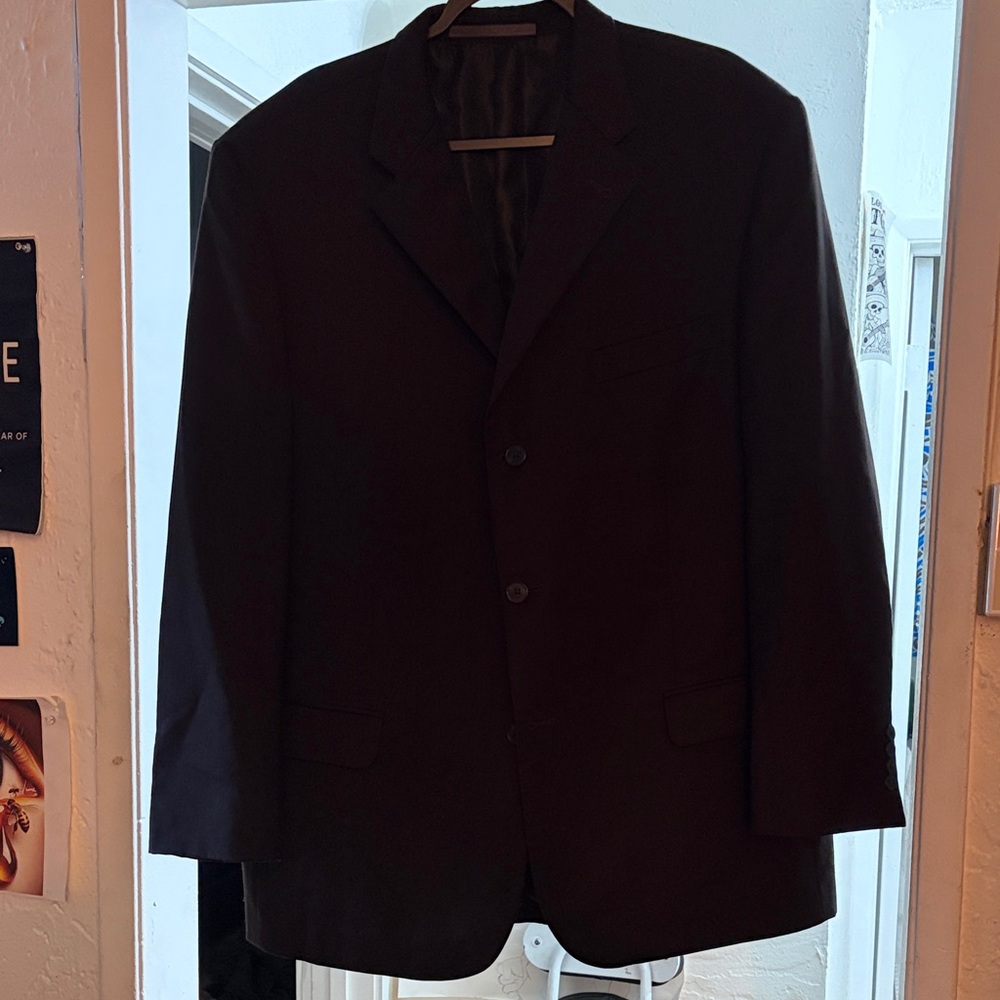 Elegant Men's Black Blazer